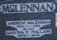 Photo of headstones/thumb_Andrew McLennan 1864-1935 hdstn Hilly Grove cem ON